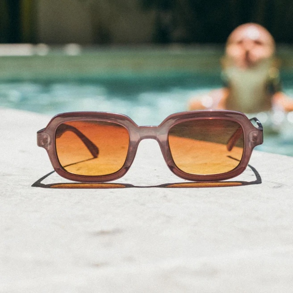 NIB Sunski - Lago Polarized Sunglasses - Fog Terra Fade - Picture 5 of 8